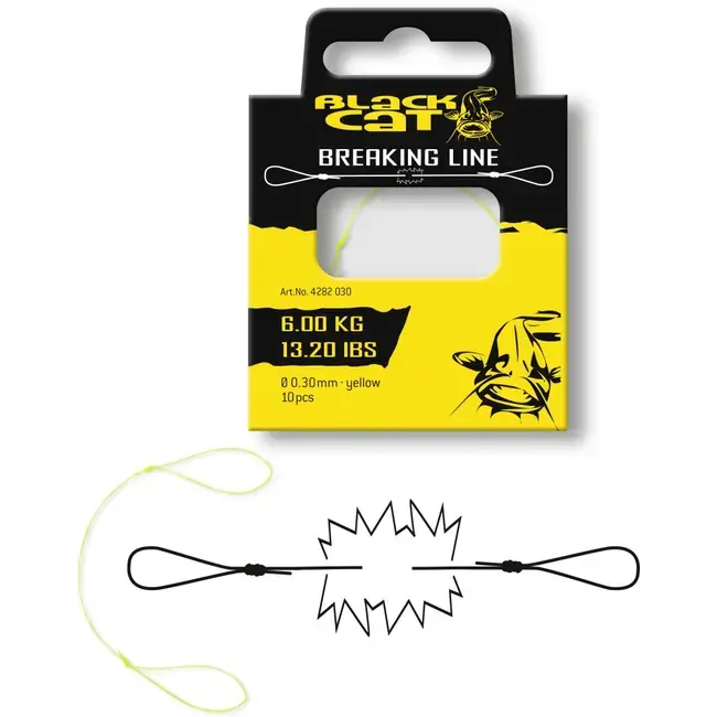 Montura Somn Black Cat Breaking Line, Yellow, 10buc/plic Reduceri