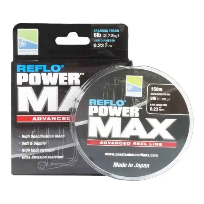 Fir Monofilament Preston Reflo Power Max, 150m Reducere extra