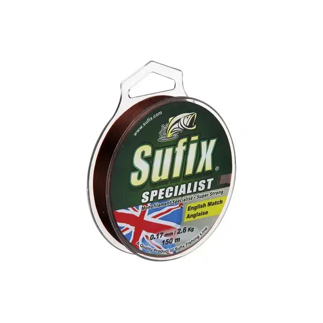 Fir Sufix Monofilament Specialist English Match Burgundy 150m Reducere de preț