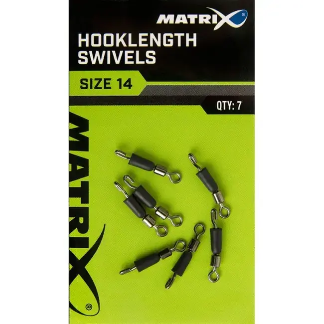 Expediere rapidă Vartej Rapid cu Carabina Matrix Hooklength Swivels, 7buc/plic