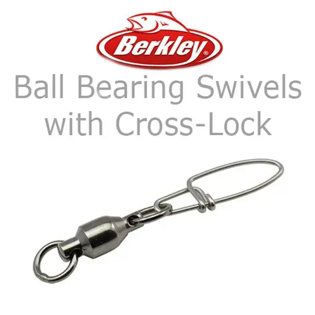 Agrafa + Vartej cu Rulment Berkley Nr.2/25lb(14kg), 3buc/plic Comandă acum