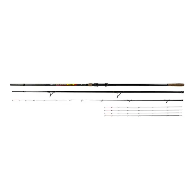 Preferatul clienților Lanseta Benzar No Limit Method Feeder, 3.90m, 100-250g, 3+5buc