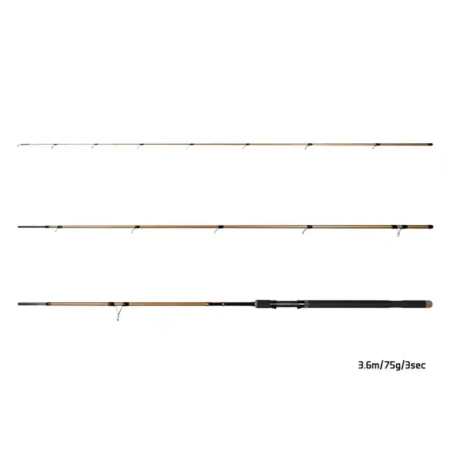 Lanseta Mactch Delphin Legia CarpMatch, 3.60m, 75g, 3buc Chilipir