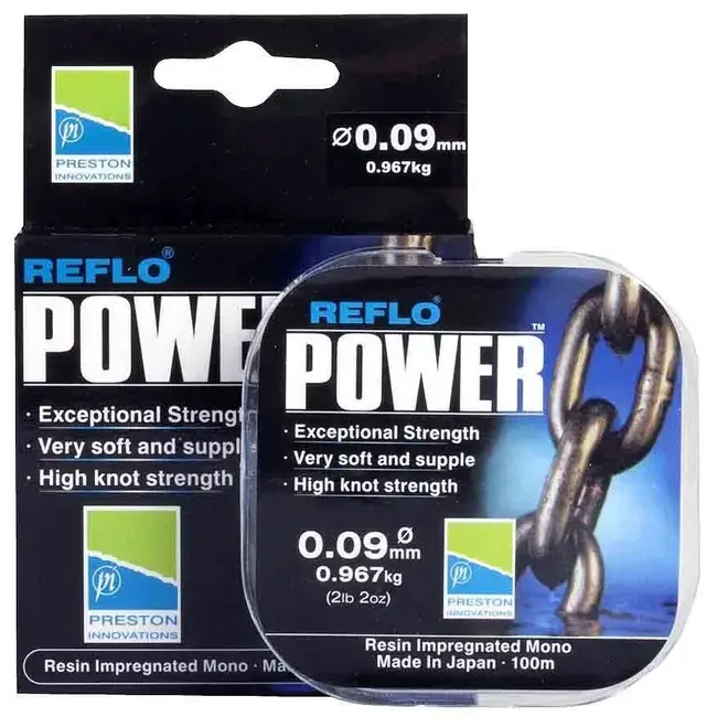 Chilipir Fir Monofilament Preston Reflo Power, 100m
