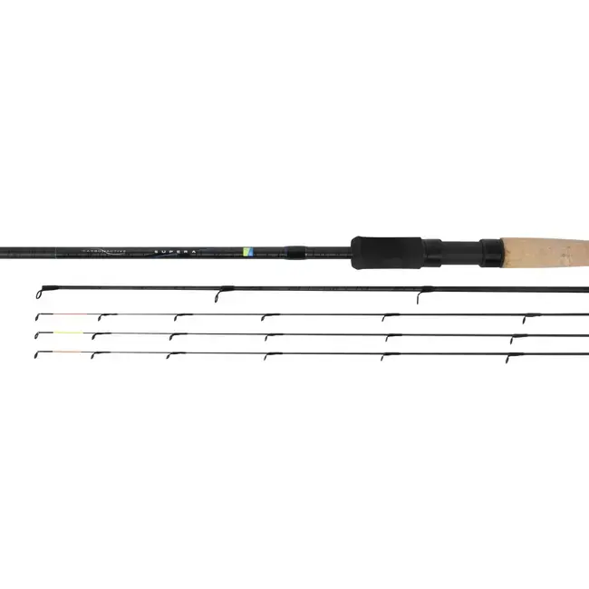 Lanseta Preston Supera X Feeder, 3.65m, 60g, 3+3buc Ofertă limitată