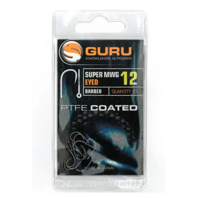 Carlige Guru Super MWG Eyed Barbed, 10buc/plic Reducere specială