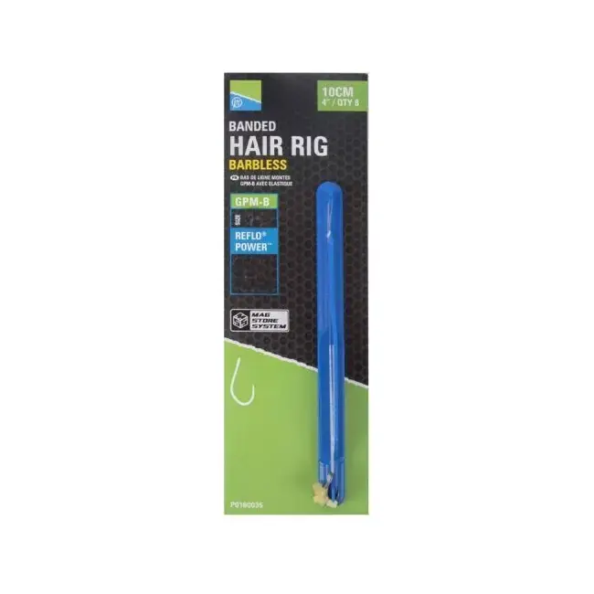 Plată sigură Carlige Legate Preston GPM-B Banded Hair Rigs Nr.18