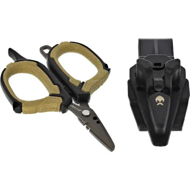 Foarfeca Westin Braid Scissors 8.9cm cu Teaca - MultiTool Cumpără online