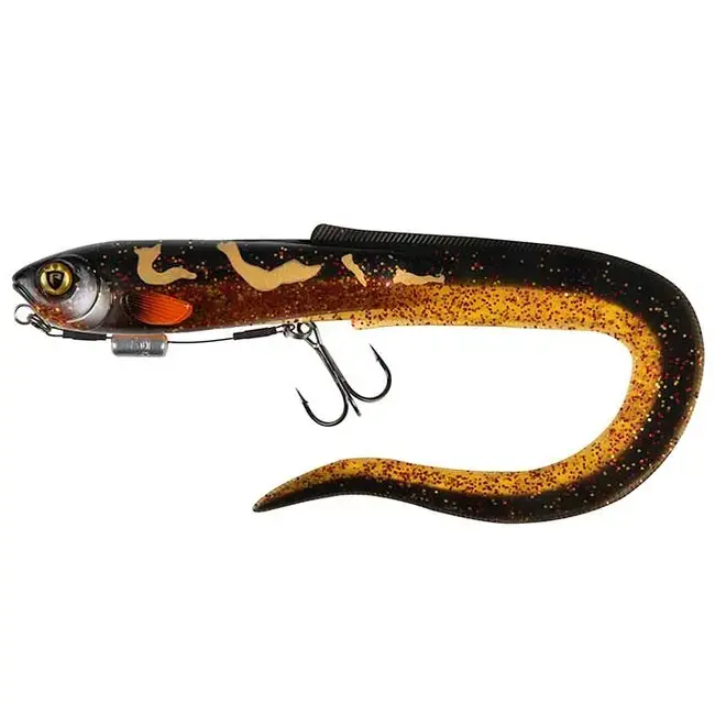 Ofertă exclusivă Grub Fox Rage Slick Eel Loaded, UV Burbot, Nr.2, 21cm