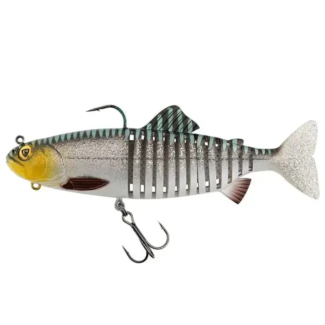 Swimbait FOX Rage Replicant Jointed, UV Silver Halo, 15cm, 60g Ofertă exclusivă