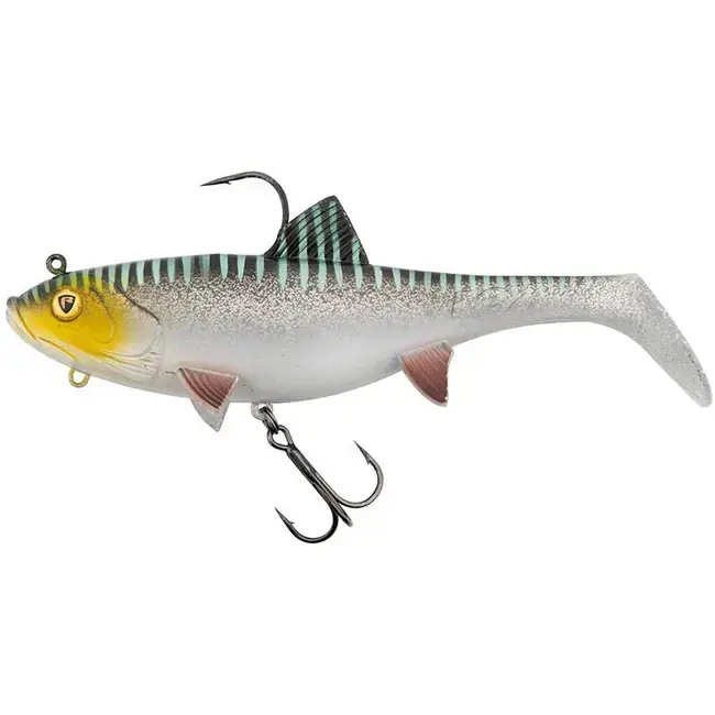 Swimbait Fox Rage Realistic Replicant Softbait, Silver Halo, 7.5cm, 11g Promoție