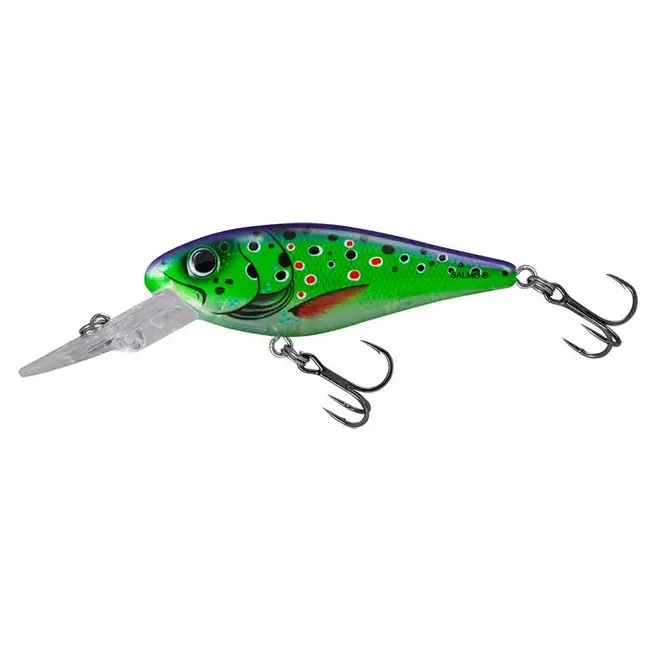 Nu rata Vobler Salmo Rattlin Executor Floating, Clear Purple Trout, 5cm