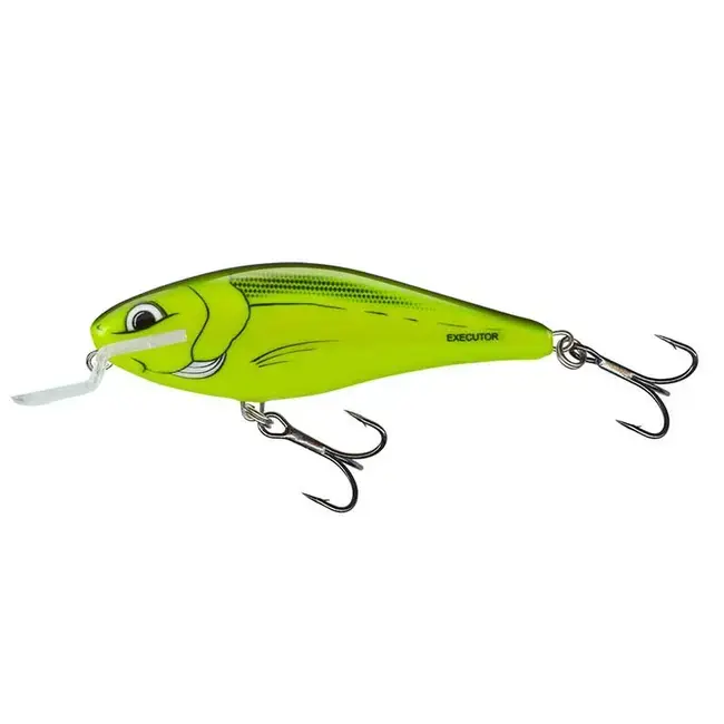 Livrare rapidă Vobler SALMO Executor Shallow Runner, Chartreuse, 9cm
