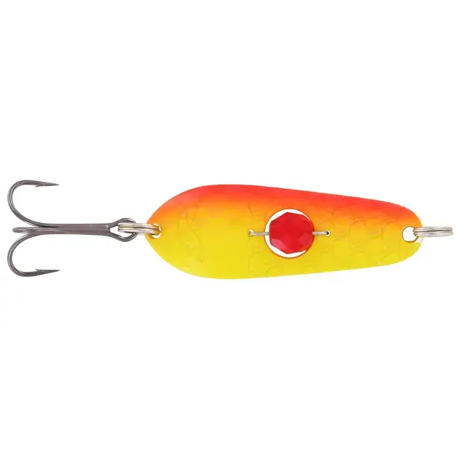 Lingurita Oscilanta Kuusamo Rasanen Helmi Painava, 5cm-14gr, Hehkubanaani UV Nu rata