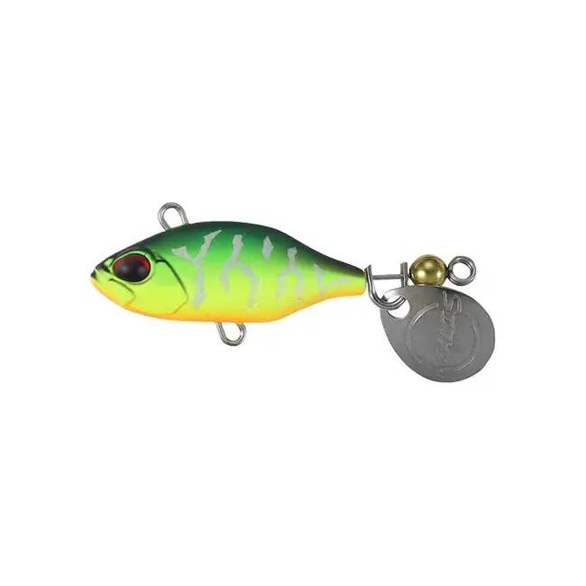 Spinnertail DUO Realis Spin 38,Culoare ACC3225 Mat Tiger ll, 3.8cm, 11g | Vibrație Puternică și Lansări Precise Transport gratuit