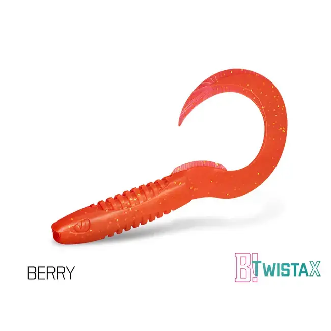 Vezi acum Twister Delphin Twistax Eeltail UVS, 6cm, 5buc/plic, Culoare Berry