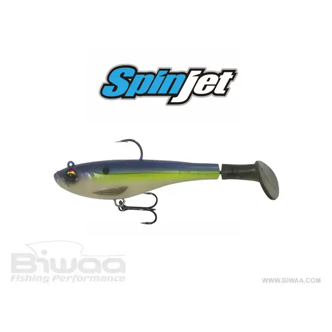 Swimbait Biwaa Spinjet,Culoare Sexy Shad, 10cm, 18g – Nălucă Hibridă cu Mișcare Unică Reducere de preț