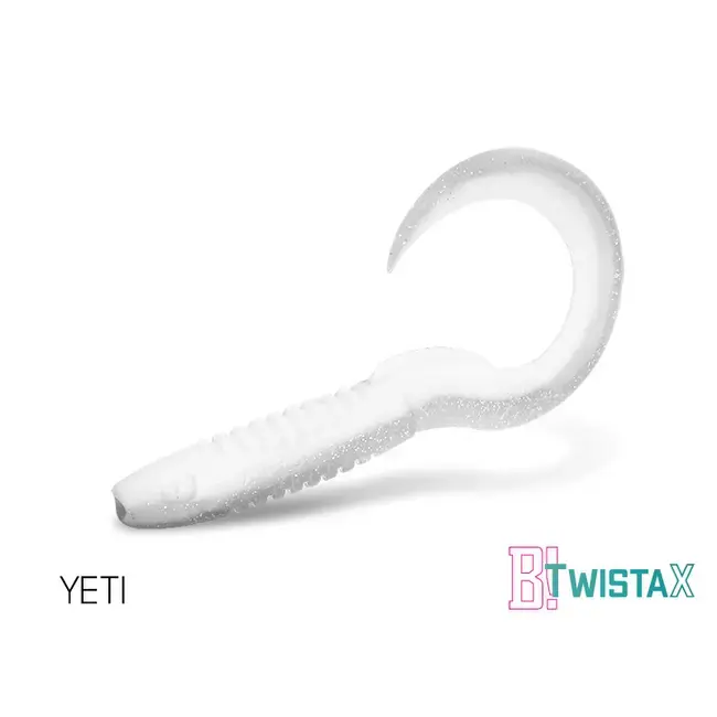 Twister Delphin Twistax Eeltail UVS, 15cm, 5buc/plic, Culoare Yeti Livrare gratuită