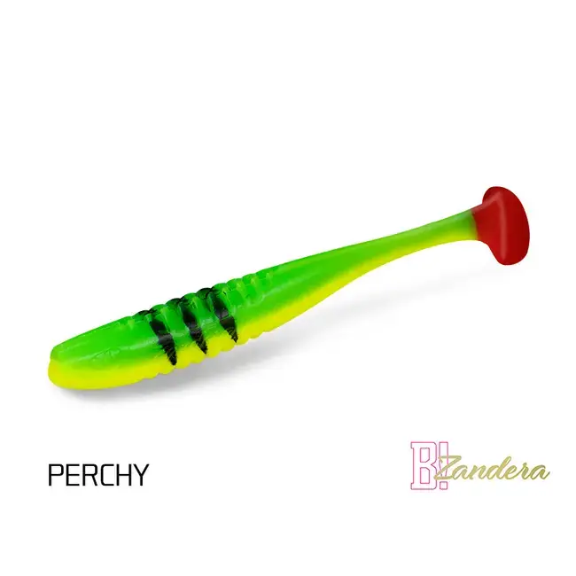 Cel mai vândut Shad Delphin ZANDERA UVs, 12cm, 5buc/blister, Culoare Perchy