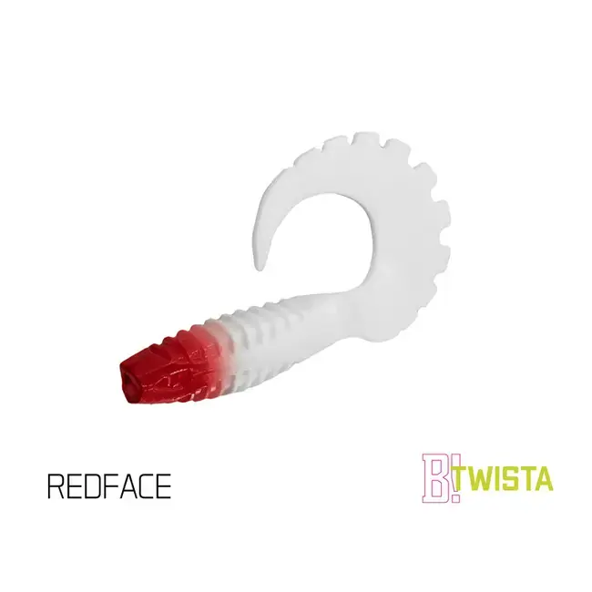 Twister Delphin TWISTA UVs, 8cm, 5buc/plic, Culoare RedFace Livrare rapidă