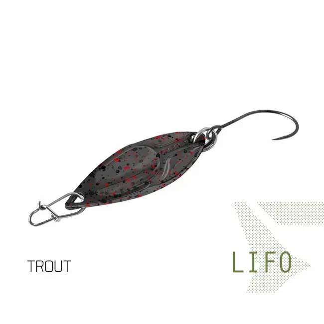 Plată securizată Lingurita Oscilanta Delphin Lifo, 3.7cm, 5g, Culoare Trout