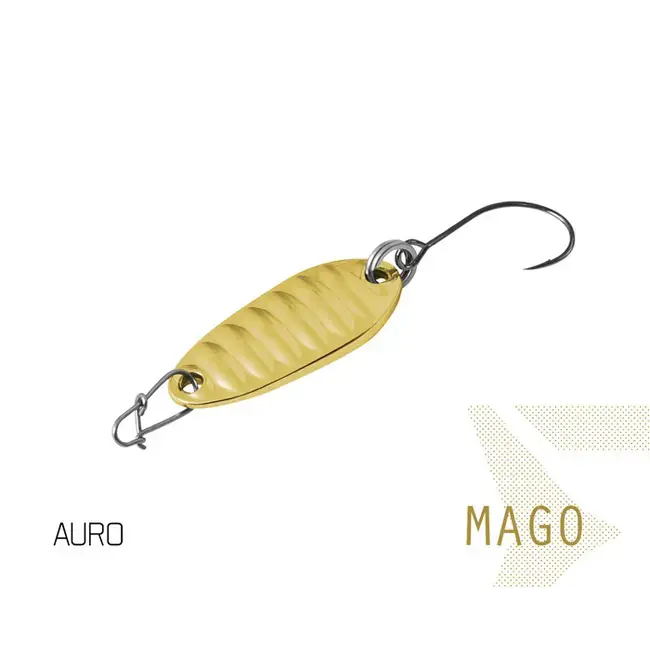 Lingurita Oscilanta Delphin MAGO, 2.4cm, 2g,Culoare Auro Retur gratuit