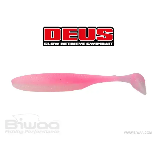 Shad Biwaa Deus, Pink Ice, 5.1cm, 14buc/plic Super ofertă