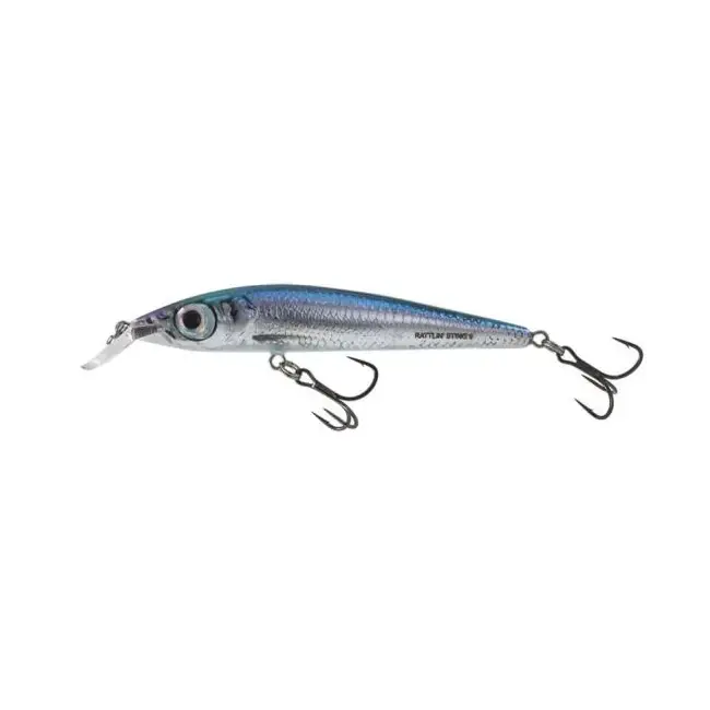 Livrare expres Vobler Salmo Rattlin Sting Suspending, Holographic Blue, 9cm, 11g