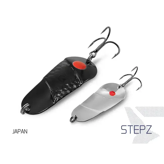 Plată securizată Lingurita Rotativa,Pescuit la Stiuca Delphin STEPZ StripSale, Japan, 7cm, 10g
