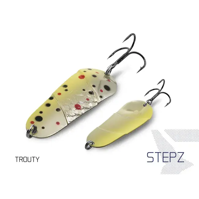 Comandă acum Lingurita Rotativa,Pescuit la Stiuca Delphin STEPZ StripSale, Trouty, 7cm, 10g