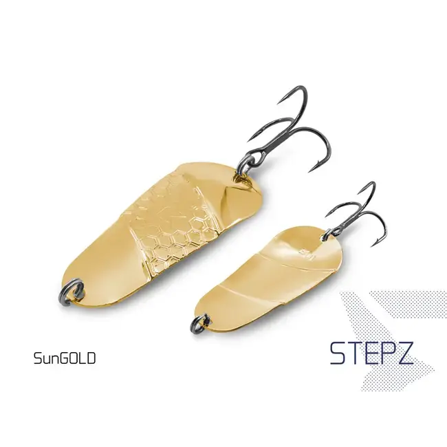 Discount Lingurita Rotativa,Pescuit la Stiuca Delphin STEPZ StripSale,SunGold, 7cm, 10g