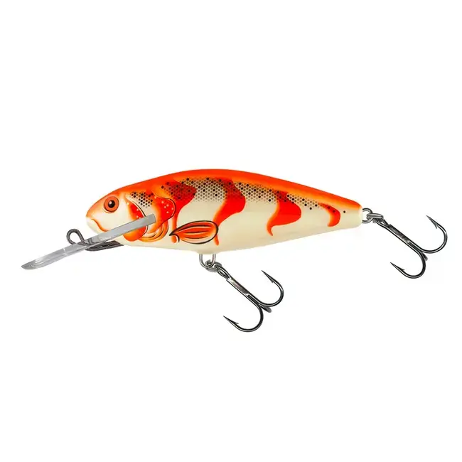 Nu rata Vobler Salmo Perch Sinking DR, Albino Perch, 8cm, 12g