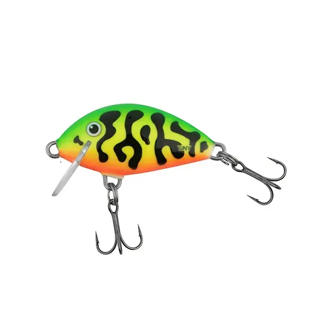 Livrare gratuită Vobler Salmo Tiny Sinking, Green Tiger, 3.0cm, 2.5g