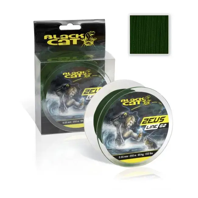Expediere rapidă Fir Textil Pescuit la Somn Black Zeus Line,Verde, 0.38mm,37kg,250m