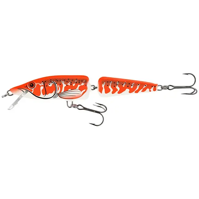 Cumpărături sigure Vobler Salmo Pike Jointed Deep Runner, Albino Pike, 11cm, 14g