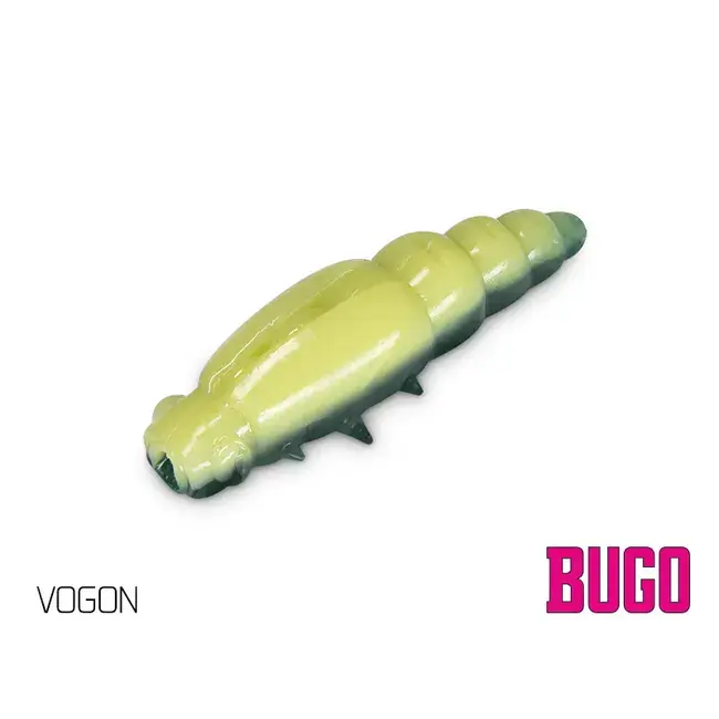Larve Delphin Bugo Cheese, Culoare Vogon, 4cm, 15buc/plic Ofertă specială