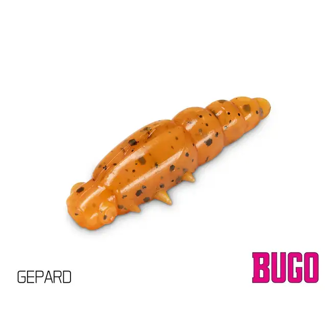 Cel mai bun preț Larve Delphin Bugo Cheese, Culoare Gepard, 4cm, 15buc/plic