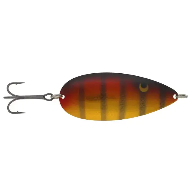 Plată securizată Lingurita Oscilanta Kuusamo Hauki, 8cm, 22g, Culoare R_G-C, UV, Ruskea Kontrasti