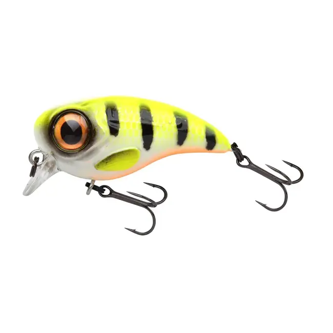 Premium Vobler Spro Fat Iris Slow Floating, Hot Perch, 4cm, 5.3g
