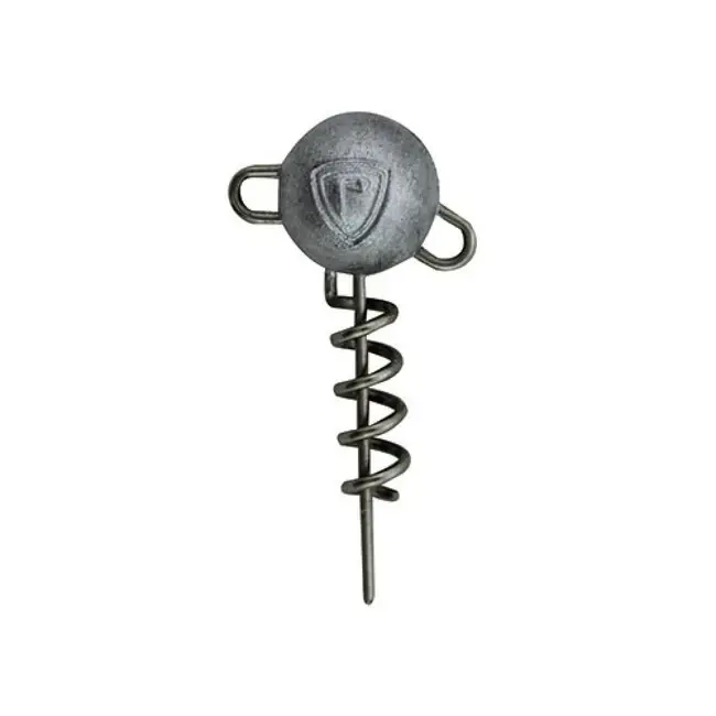 Jig Fox Rage Corkscrew round jig heads, 15g Popular