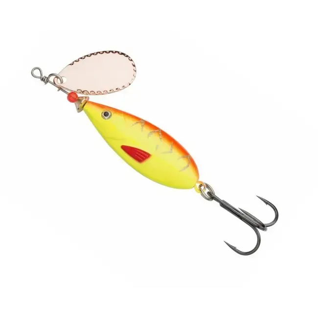 Cel mai vândut Lingura Rotativa Abu Garcia Droppen Maxi Spinners, Red Hot Tiger, 9g