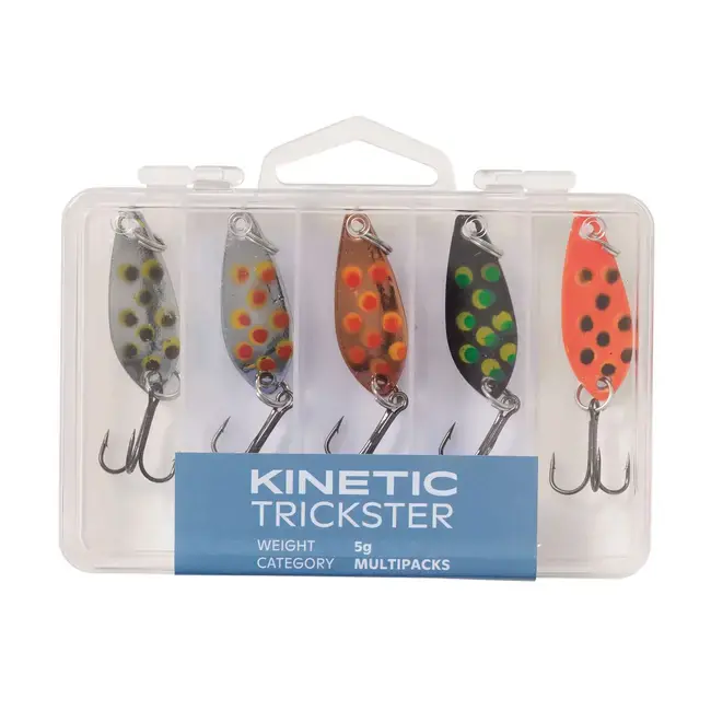 Set Lingurite Oscilante Kinetic Trickster Spoon Set, 5g, 5buc Preț promoțional