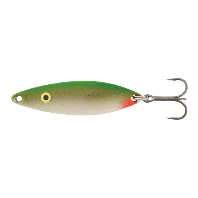 Mai ieftin Lingurita Oscilanta Kinetic Boss, Green/Pearl Flash, 6cm, 12g