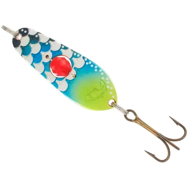 Cumpărături sigure Lingurita Oscilanta Kuusamo Rasanen Bead 50/11, BLU/GR/S-C, 5cm, 11g