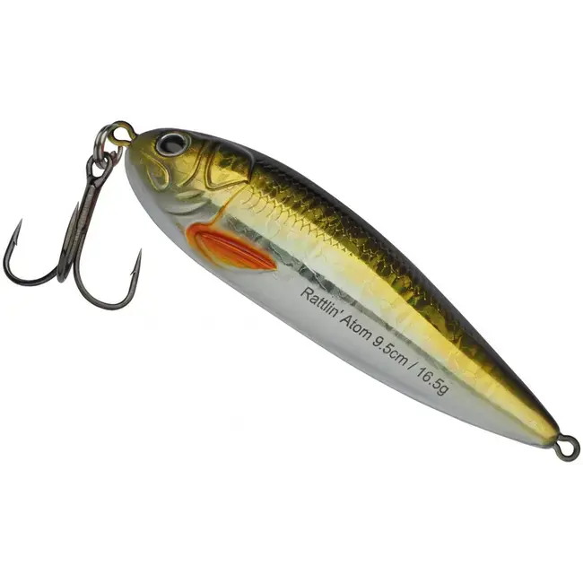 Comandă acum Lingurita Rattlin' Abu Garcia Atom, Golden Roach, 9.5cm, 16.5g