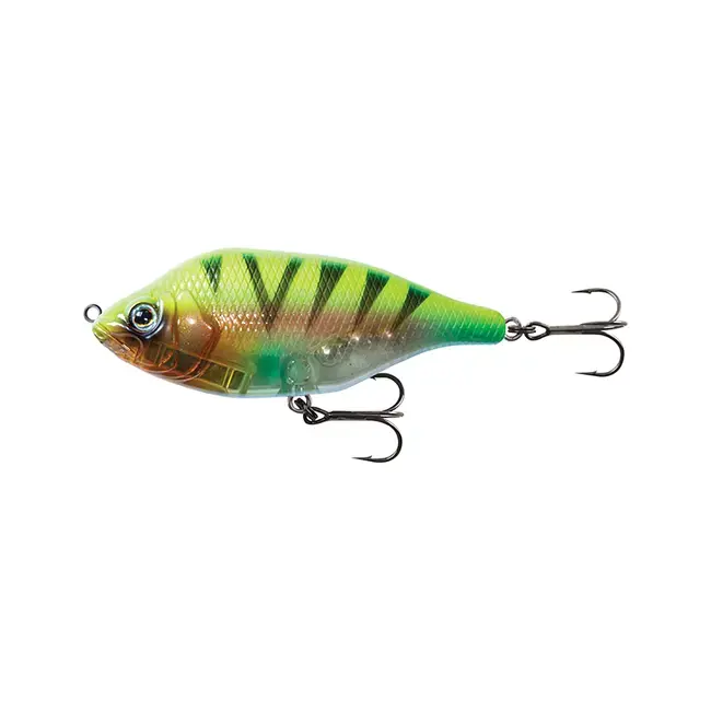 Retur gratuit Vobler FOX Rage Hitcher Jerk & Twitch, UV Sun Tiger, 8cm, 20g NHL401