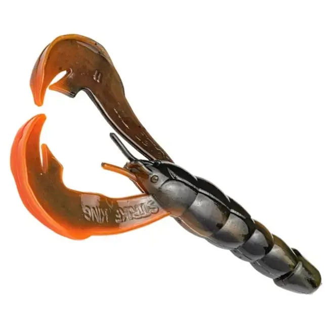 Livrare gratuită Creatura Strike King Rage Craw, Culoare Crawdaddy, 10cm, 7buc/plic