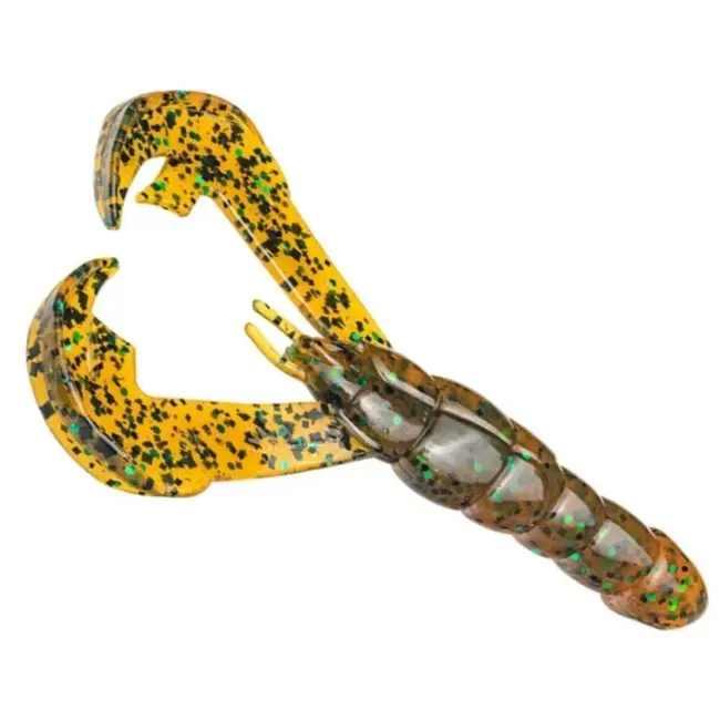 Ofertă exclusivă Creatura Strike King Rage Craw, Culoare Amber Green Black, 10cm, 7buc/plic