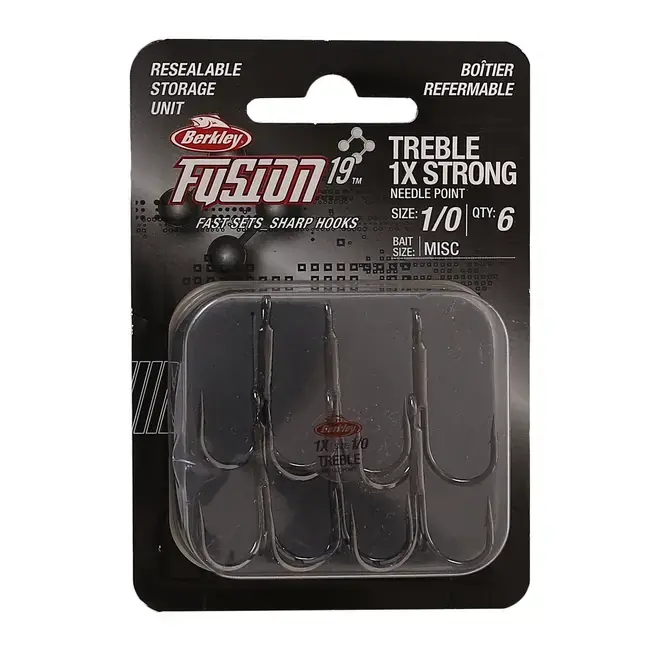 Ancore Berkley Fusion19™ Treble 1x Hooks Reducere specială
