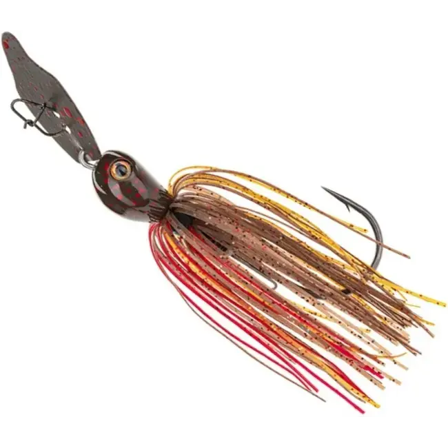 Preț promoțional Chatterbait Strike King Thunder Cricket Vibrating Swim Jig, Falcon Lake Craw, 21.3g